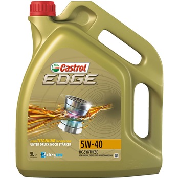 Ulei motor Castrol Edge Titanium Turbo Diesel, 5W40, 5L